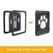2 Way Locking Dog Cat Pet Secure Brushy Flap Door