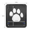 2 Way Locking Dog Cat Pet Secure Brushy Flap Door