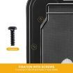 2 Way Locking Dog Cat Pet Secure Brushy Flap Door