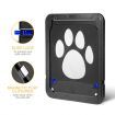 2 Way Locking Dog Cat Pet Secure Brushy Flap Door