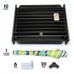 10 Panel Pet Dog Playpen Puppy Crate Exercise Cage Enclosure w/ Gazebo Cover