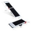 Petscene 184CM Dog Car Ramp Folding Portable Pet Doggy Steps Ladder for Truck Van SUV