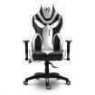 Ergonomic High Back Gaming Racing Chair PU Leather Computer Sport Race Seat - Grey & Black