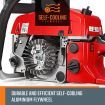 SHOGUN 62cc Petrol Commercial Chainsaw 2-Stroke 20" Bar Pruning Chain Saw