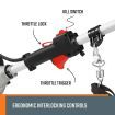 8 in 1 Garden Multi Tool Pole Chainsaw Grass Trimmer Hedger Brush Cutter Whipper Snipper