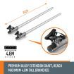 8 in 1 Garden Multi Tool Pole Chainsaw Grass Trimmer Hedger Brush Cutter Whipper Snipper