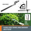 8 in 1 Garden Multi Tool Pole Chainsaw Grass Trimmer Hedger Brush Cutter Whipper Snipper