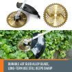 8 in 1 Garden Multi Tool Pole Chainsaw Grass Trimmer Hedger Brush Cutter Whipper Snipper