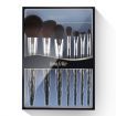 7 Pcs Makeup Brushes Kit Cosmetic Eye Shadow Lip Liner Blending Beauty Set - Black
