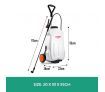 NEW 16L WEED SPRAYER BACKPACK/TROLLEY 12V ELECTRIC GARDEN FARM WATERING