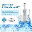 Aqua Optio Replacement Refrigerator Water Filter for DA29-00003B, RF268ABRS Water Filter, DA2900003G Replacement, 3-Pack
