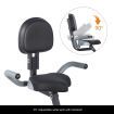 Genki 8 Level Magnetic Resistance Exercise Bike Home Gym Equipment w/Backrest