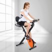 Genki 8 Level Magnetic Resistance Exercise Bike Home Gym Equipment w/Backrest