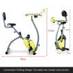 Genki Upright Desk Exercise Bike Folding Magnetic Bicycle Cycling Home Gym Equipment