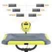 Genki Upright Desk Exercise Bike Folding Magnetic Bicycle Cycling Home Gym Equipment