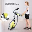 Genki Upright Desk Exercise Bike Folding Magnetic Bicycle Cycling Home Gym Equipment