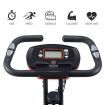 Genki Magnetic Exercise Bike Folding Upright X-Bike Bicycle Cycling Fitness w/Resistance Bands
