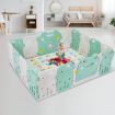 Baby Play Mat Crawling Pad Kids Carpet Rug Activity Gym Centre Waterproof Double Sides Animal Alphabet Patterns 200X180CM