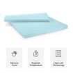 Super King Size Cool Gel Memory Foam Mattress Topper 10cm Underlay Bamboo Cover