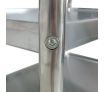 3-Tier Stainless Steel Kitchen Trolley
