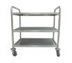 3-Tier Stainless Steel Kitchen Trolley