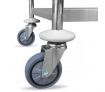 Two-Tier Stainless Steel Kitchen Trolley