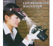 Watch Repair Head Headband Glasses Magnifier Loupe 10X With LED Light