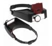 Watch Repair Head Headband Glasses Magnifier Loupe 10X With LED Light