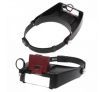 Watch Repair Head Headband Glasses Magnifier Loupe 10X With LED Light
