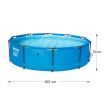 Bestway 3.05M Above Ground Metal Frame Swimming Pool
