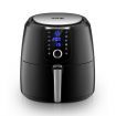 Maxkon New 7L Air Fryer LCD Health Cooker Low Oil Rapid Deep Frying 1800W Black