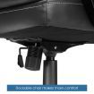 Executive Office Chair High Back Premium PU Leather Computer Race Desk Seat