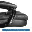 Executive Office Chair High Back Premium PU Leather Computer Race Desk Seat