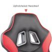 High Back Gaming Racing Chair Executive Computer Office Sport Race Seat - Red & Black