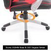 High Back Gaming Racing Chair Executive Computer Office Sport Race Seat - Red & Black