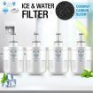 Aqua Optio Replacement Refrigerator Water Filter for DA29-00003B, RF268ABRS Water Filter, DA2900003G Replacement, 4-Pack