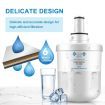 Aqua Optio Replacement Refrigerator Water Filter for DA29-00003B, RF268ABRS Water Filter, DA2900003G Replacement, 4-Pack
