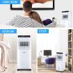 10L Evaporative Air Cooler Fan Ionizer/Humidifier Remote Control Conditioner