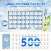 Maxkon 30kg Commercial Ice Cube Maker Machine Home Benchtop Countertop Fast Freezer