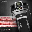 Genki Treadmill Folding Home Gym Exercise Machine Fitness Equipment 400mm Belt Soft Drop System
