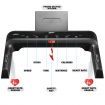 Genki 2HP Treadmill Folding Fitness Exercise Machine Home Gym Equipment 420mm Belt