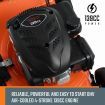 SHOGUN 3-In-1 Cordless Lawn Mower Self Propelled 18" 139cc 4 Stroke Petrol Lawnmower
