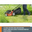 SHOGUN 3-In-1 Cordless Lawn Mower Self Propelled 18" 139cc 4 Stroke Petrol Lawnmower