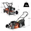 SHOGUN 4-In-1 Cordless Lawn Mower Self Propelled 20" 196cc 4 Stroke Petrol Lawnmower