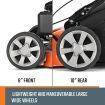 SHOGUN 4-In-1 Cordless Lawn Mower Self Propelled 20" 196cc 4 Stroke Petrol Lawnmower
