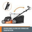 SHOGUN 4-In-1 Cordless Lawn Mower Self Propelled 20" 196cc 4 Stroke Petrol Lawnmower