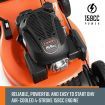 SHOGUN 2-In-1 Cordless Lawn Mower Self Propelled 21" 159cc 4 Stroke Petrol Lawnmower