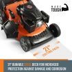 SHOGUN 3-In-1 Cordless Lawn Mower Self Propelled 21" 196cc 4 Stroke Petrol Lawnmower