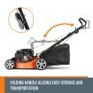 SHOGUN 3-In-1 Cordless Lawn Mower Self Propelled 21" 196cc 4 Stroke Petrol Lawnmower