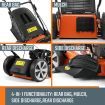 SHOGUN 4-In-1 Cordless Lawn Mower Self Propelled 21" 196cc 4 Stroke Petrol Lawnmower